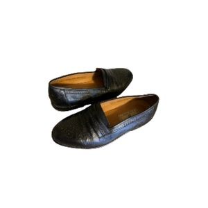 Givenchy Vintage Black Leather Loafers - Men’s Size 6